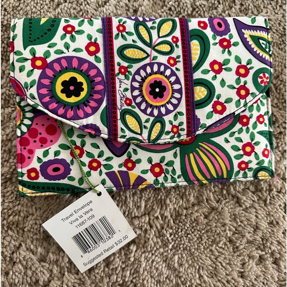 Vera Bradley Clutch/Travel Wallet